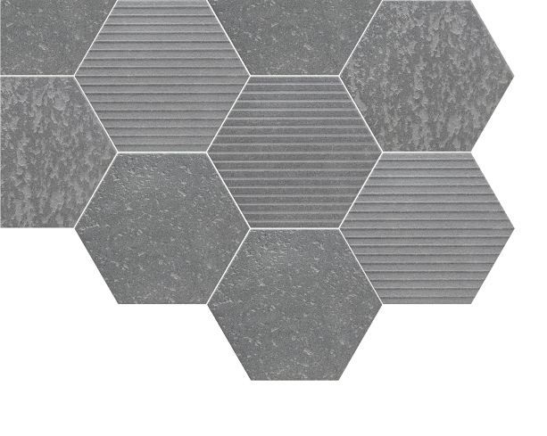 TITAN DIONE HEX石紋灰雕刻紋理4面版 22.5X25.9